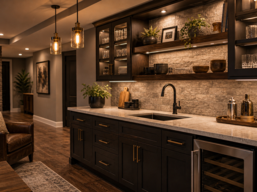 Basement Bar Cabinet and Countertop Ideas for a More Organized Home Bar Basement Bar Cabinet and Countertop Ideas for a More Organized Home Bar