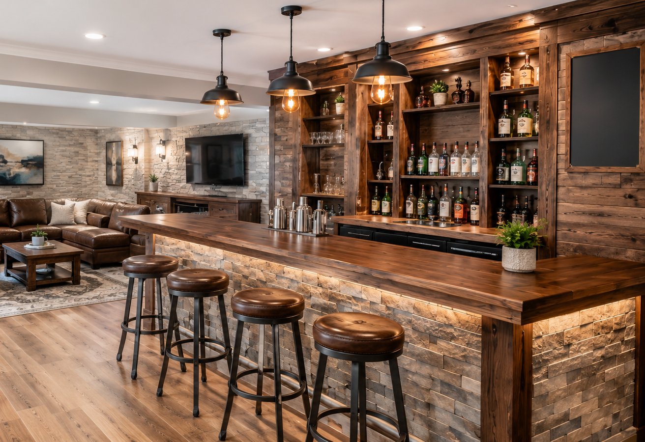 basement-bar-ideas-first-step-for-a-cooler-basement-featured-image